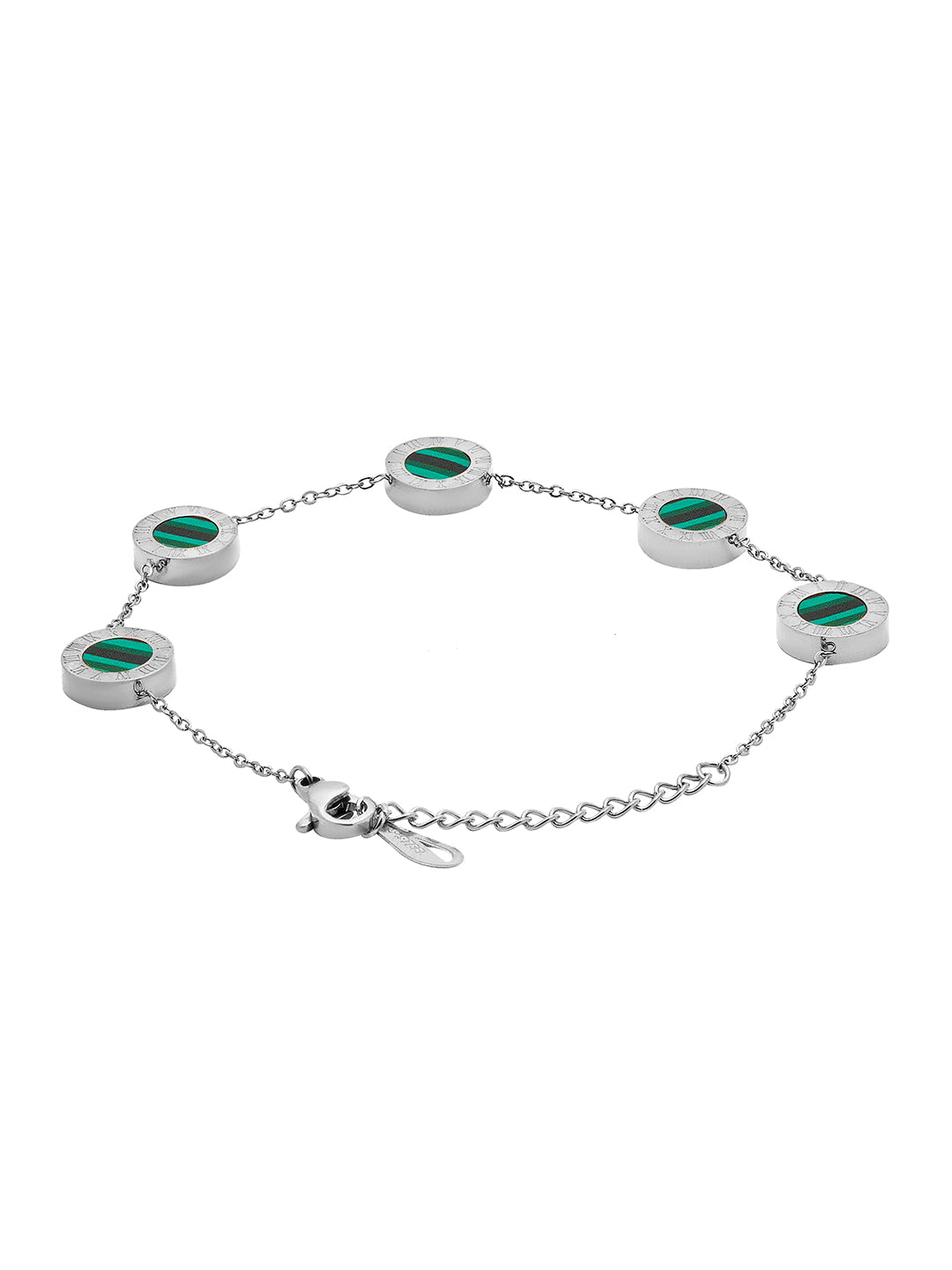 Silver Plated Designer Bracelet For Girls, Teens & Women MD_3284_S