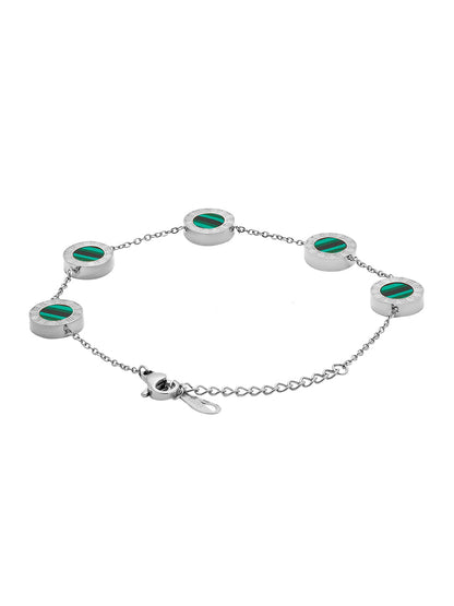 Silver Plated Designer Bracelet For Girls, Teens & Women MD_3284_S