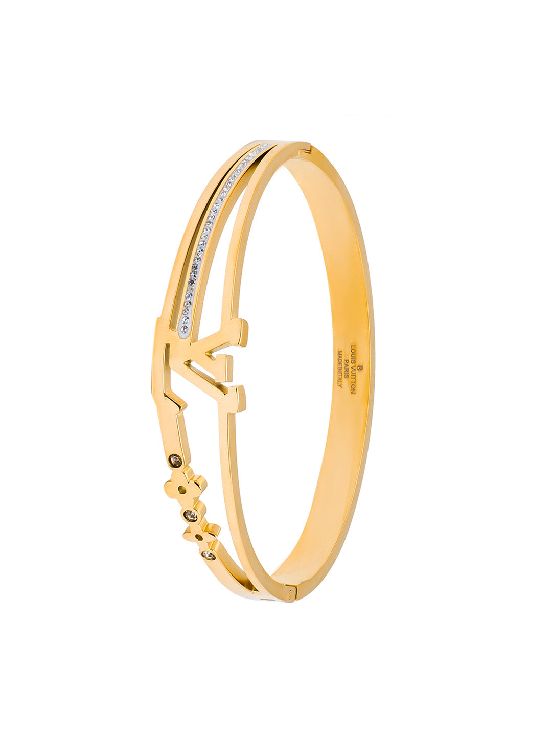 Louis Vuitton - Empreinte Bangle Yellow Gold - Gold - Unisex - Size: S - Luxury
