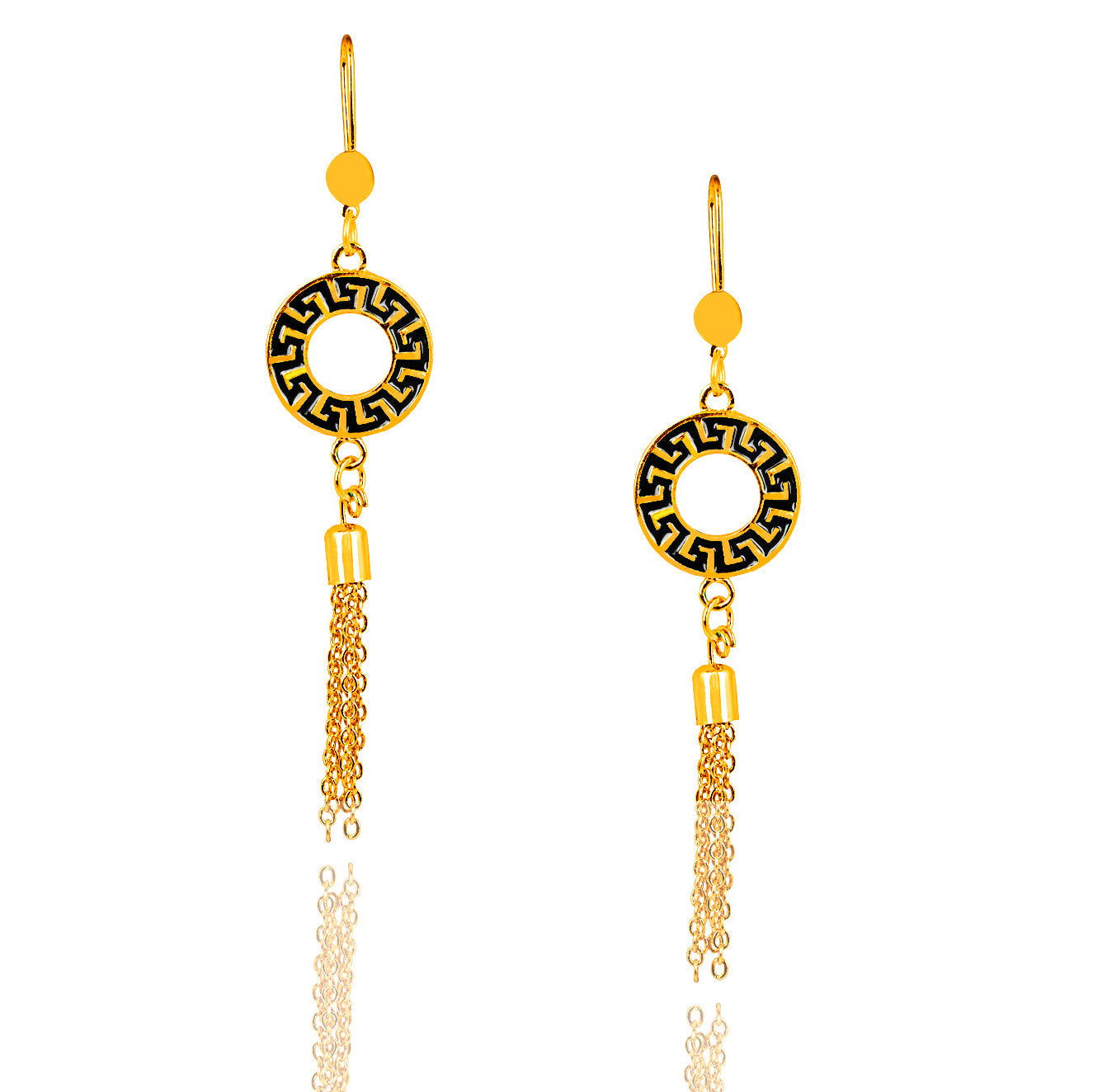 Gold Plated Designer Tassel Earring For Girls, Teens & Women (MD_54)