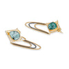 Semi Precious look Gemstone Fancy Latest & Designer Tassel Earrings for Women (MD_61)