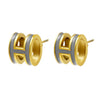 MOONDUST Gold Plated Latest Design Stud Earrings for Women (MD_90_GY)