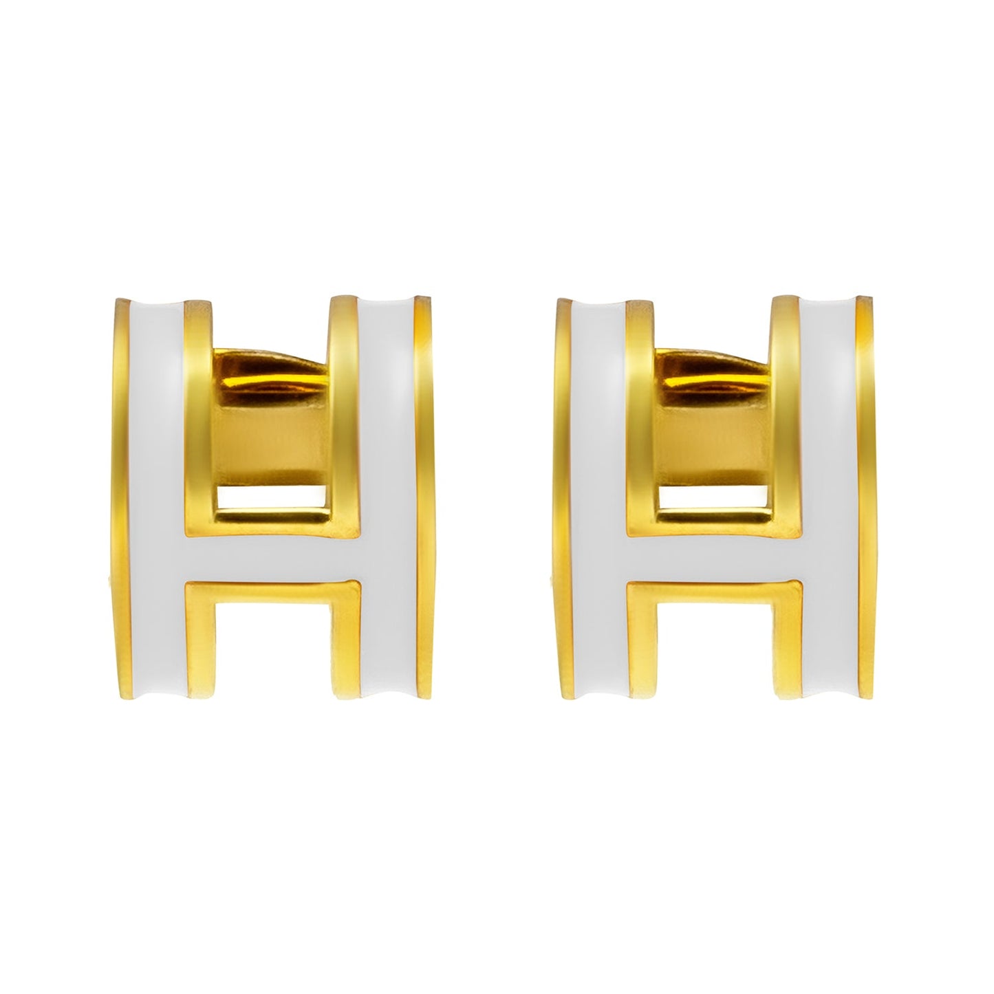 MOONDUST Gold Plated Design Stud Earrings for Women (MD_90_W)