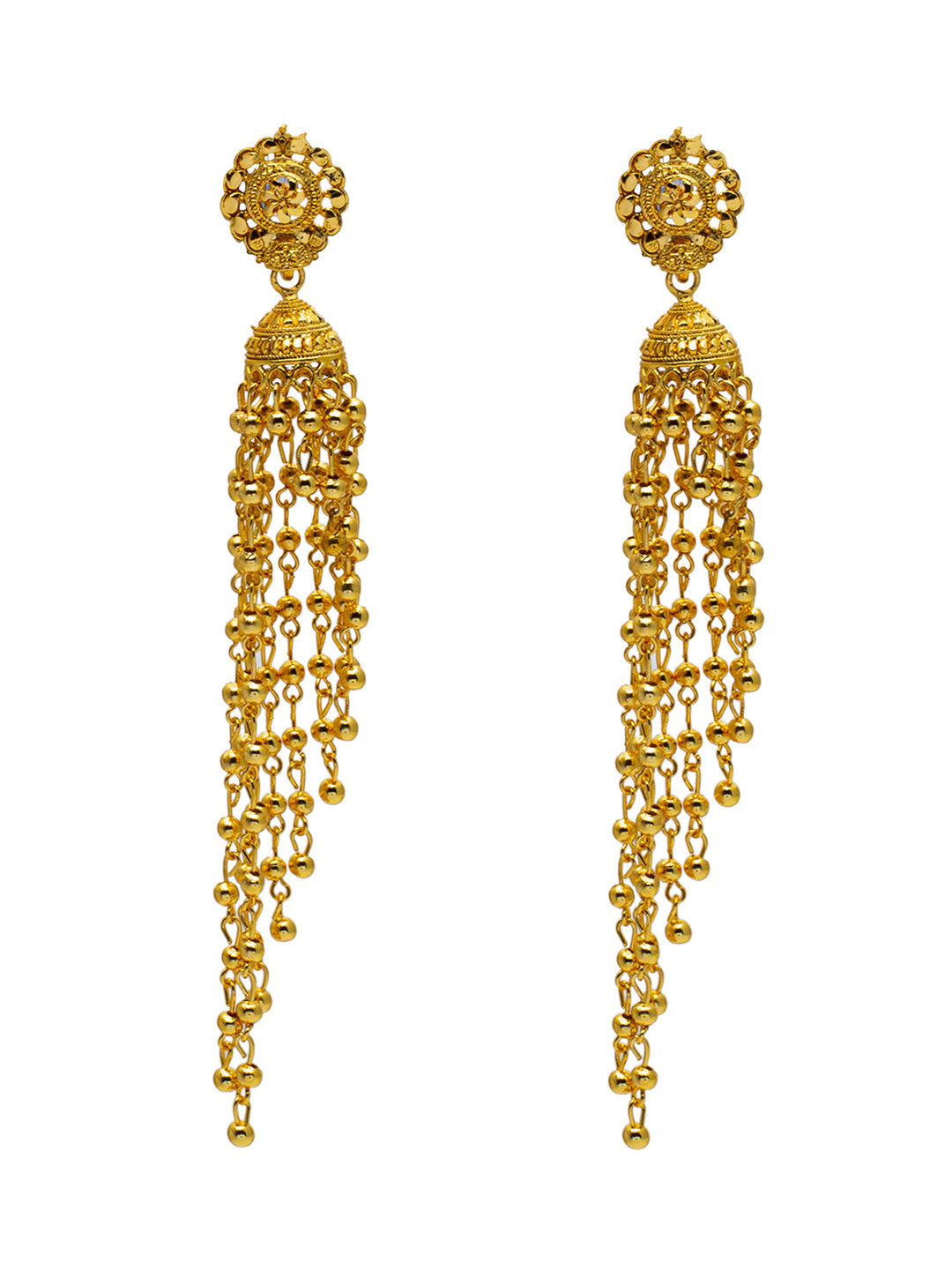 Update more than 155 long tassel earrings gold best