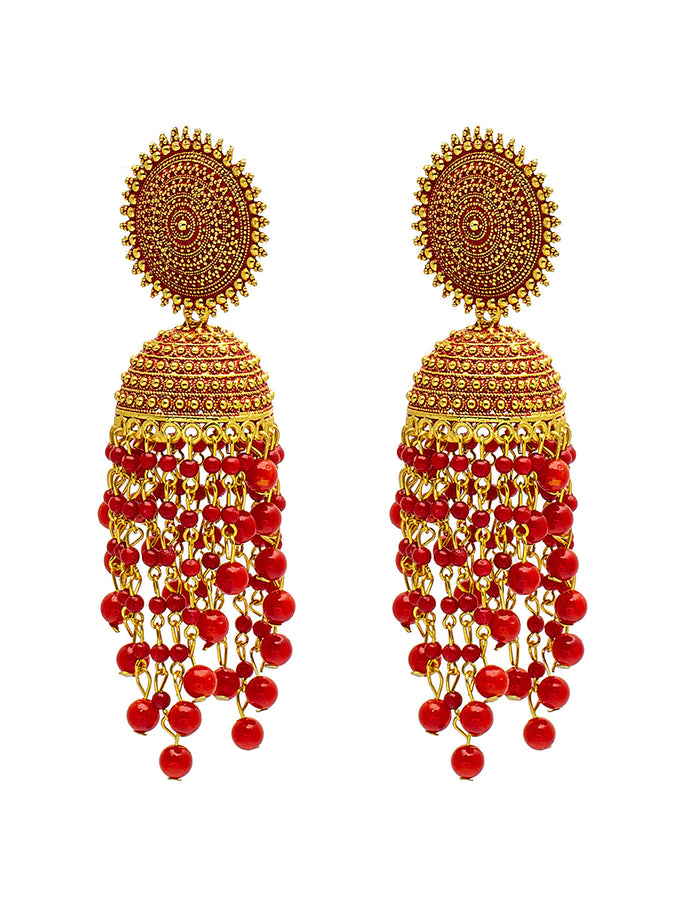 Beautiful Long Jhumka New Designs Earrings Jhumka Indian Wedding Jewellery  Indian Jhumka Ethenic Earrings Women Desi Jhumka Cheap Earrings - Etsy