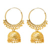 Traditional Gold Plated Medium Size Classic Design Jhumki Earrings for Women (SJE_36)