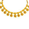 Shining Jewel Handcrafted Gold Plated Jewellery Necklace set For Women (SJN_101_G)