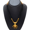 Shining Jewel Gold Plated Traditional Black Beads Thushi Mangalsutra Necklace For Women & Girls (SJN_103_G)