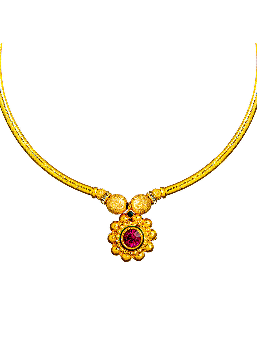 Full Jhaler Thushi Necklace – Kalagrami