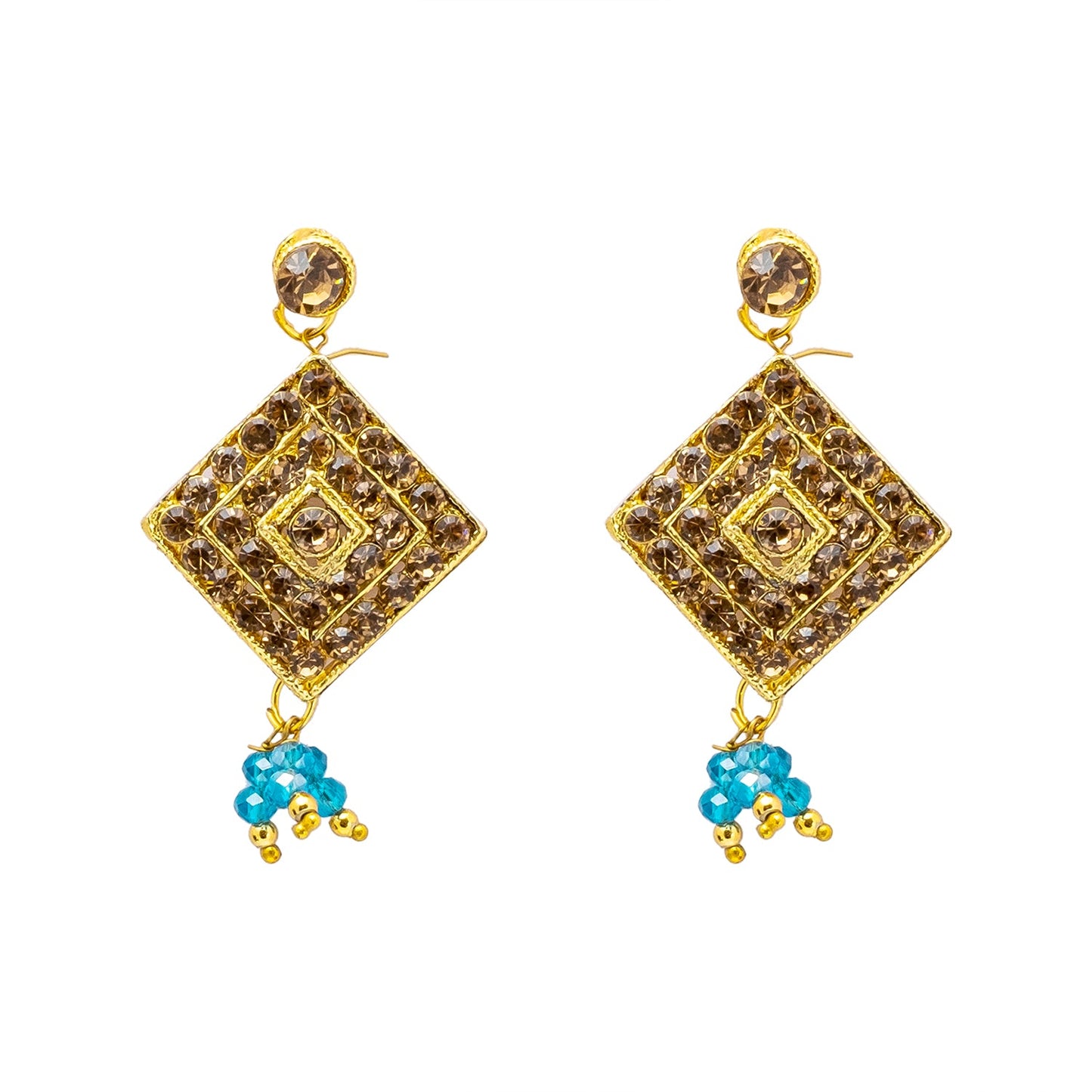 Shining Jewel Gold Plated Kundan Pearl Choker Bridal Necklace Combo Jewellery Set with Maang Tikka and Earrings for Women (SJN_156_AQ)