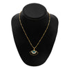 Latest Design Gold Plated Evil Eye Design Pendant Necklace for Women (SJN_207_E)