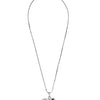 Shining Jewel Silver Rhodium Plated Heart Love Locket Pendant Valantine Gift Nekclace for Women (SJN_84_OB)