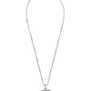 Shining Jewel Silver Rhodium Plated Heart Love Locket Pendant Valantine Gift Nekclace for Women (SJN_84_W)
