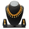 Shining Jewel Handcrafted Antique Gold Plated Jewellery Necklace set With Matching Earring For Women (SJN_91)