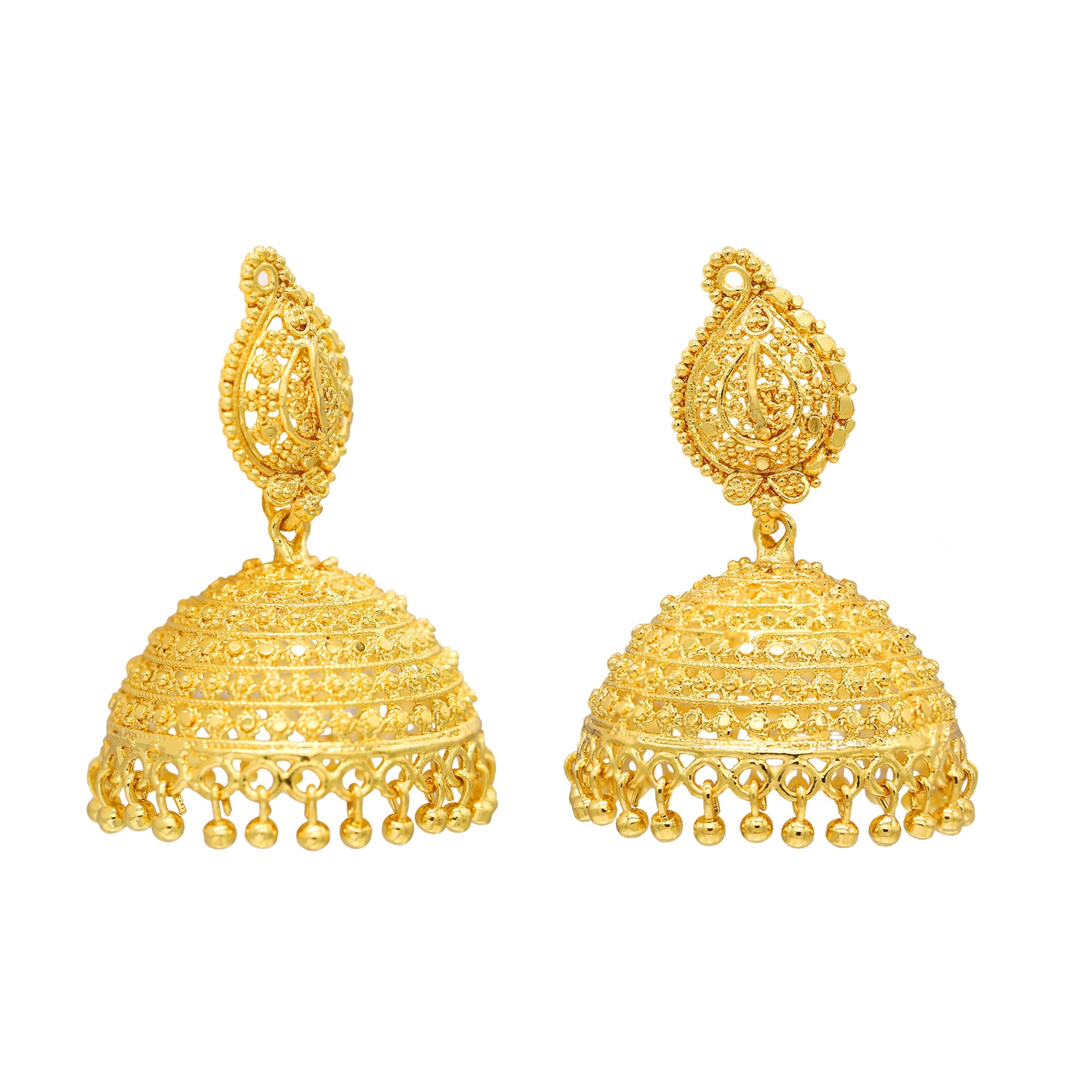 Fresh Vibes Golden Shell Shaped Big Size Fancy Western Earrings for Girls -  Oxidised Dangle Ear Rings for Daily Use with White Crystals for Women :  Amazon.in: Fashion