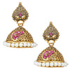 18K Traditional Antique Gold Jhumkas for Women (SJ_1114)