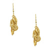 Antique Gold Oxidised Fancy Dangle Earrings for Girls & Women (SJ_1132)
