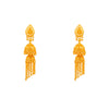 24K Gold Plated Two Layered Traditional Designer Jhumka Earrings for Women  (SJ_1501)