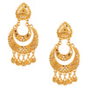 24K Gold Plated Traditional Chandelier Chandbali Gold Earrings for Women (SJ_1638)