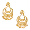 24K Gold Plated Traditional Chandelier Chandbali Gold Earrings for Women (SJ_1639)