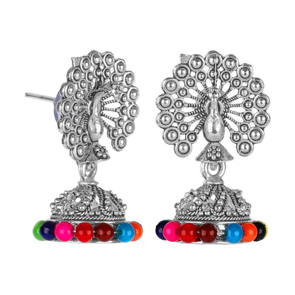 Shining Jewel Small Size Daily wear Traditional Layered Gold Plated Jhumka Earrings for Women & Girls (SJ_1664)