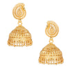 Traditional Gold Jhumkas for Women 24K (SJ_1690)