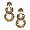 Antique Designer and Stylish Antique Gold Oxidised Chandbali Earrings for Women (SJ_1752)