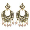 Antique Designer and Stylish Antique Gold Oxidised Chandbali Earrings for Women (SJ_1753)