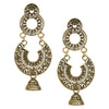 Antique Designer and Stylish Antique Gold Oxidised Chandbali Earrings for Women (SJ_1755)