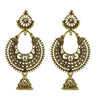 Antique Designer and Stylish Antique Gold Oxidised Chandbali Earrings for Women (SJ_1756)