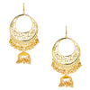 Stylish Oxidised Gold Designer Chandbali Jhumka Earring for Girls and Women (SJ_1797)