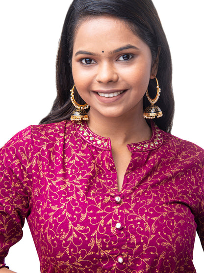 Shining Jewel Handcrafted Gold Plated Designer Traditional Ethnic Meenakari Kundan Jhumka bali Earrings Women (SJ_1876_BK)