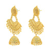 Shining Jewel Handcrafted Gold Plated Designer Traditional Ethnic Chandbali Jhumka Earrings for Women (SJ_1949)