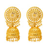 Shining Jewel Traditional Gold Medium Sized Classic Jhumki Earrings (SJ_1963)
