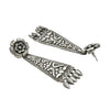 Shining Jewel Antique Silver Stylish Drop Dangler Earrings for Women (SJ_1985)