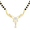 24K High Gold Plated Solitaire and Cubic zirconia studded Classic Mangalsutra (SJ_2111)