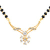24K High Gold Plated Solitaire and Cubic zirconia studded Classic Mangalsutra (SJ_2113)