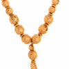 18K Gold Plated Ball Design Necklace For Women (SJ_2169)