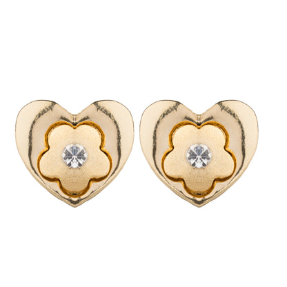 24K Imported Gold Plated Heart Pendant Set for women (SJ_2192)