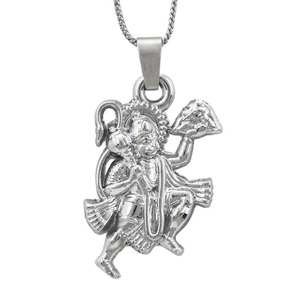 Hanuman Silver Unisex Pendant (SJ_2221)