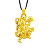 Hanuman Gold Unisex Pendant (SJ_2226)