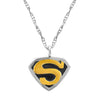 Unisex Superman Pendant Necklace (SJ_2261)