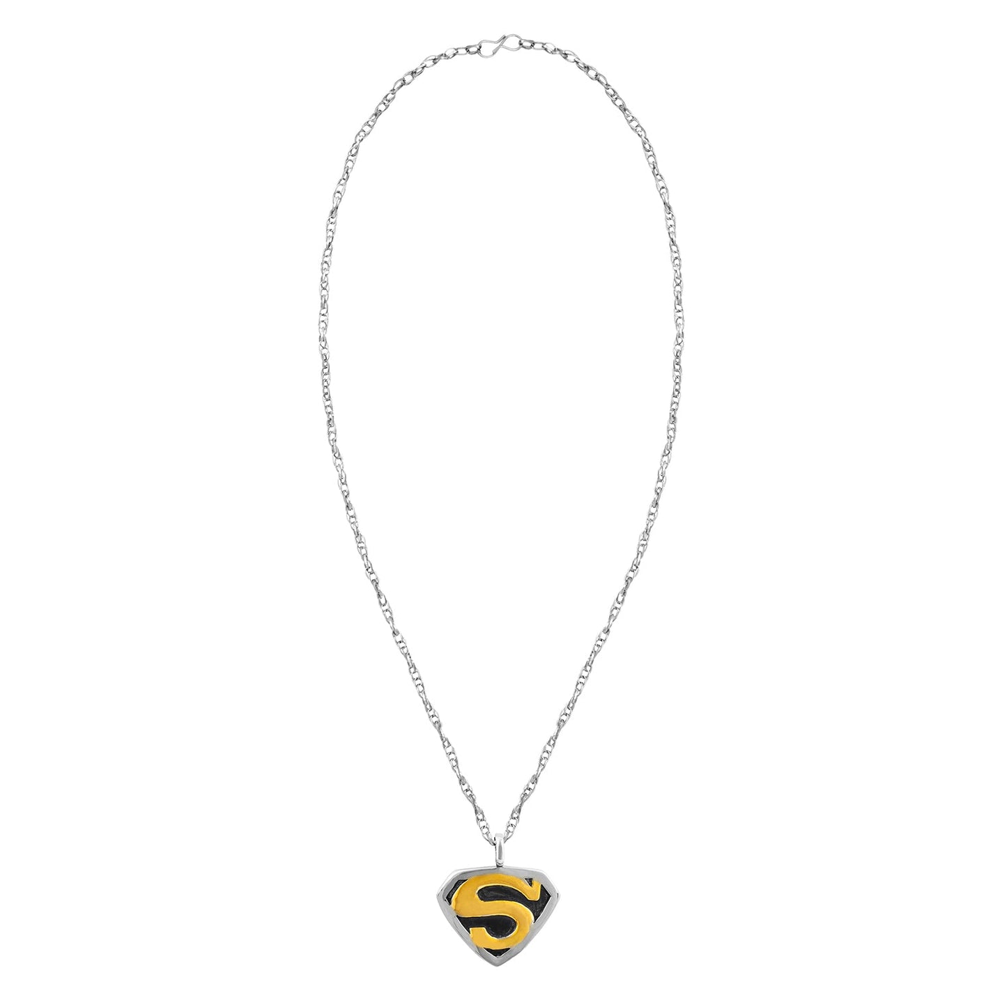 Unisex Superman Pendant Necklace (SJ_2261)