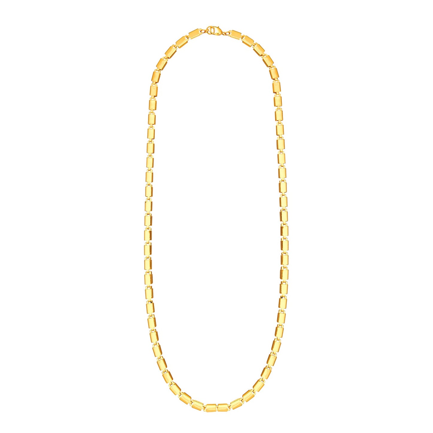 24K Gold Link Chain For Men And Women (SJ_2265)