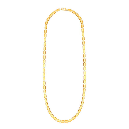 24K Gold Link Chain For Men And Women (SJ_2265)