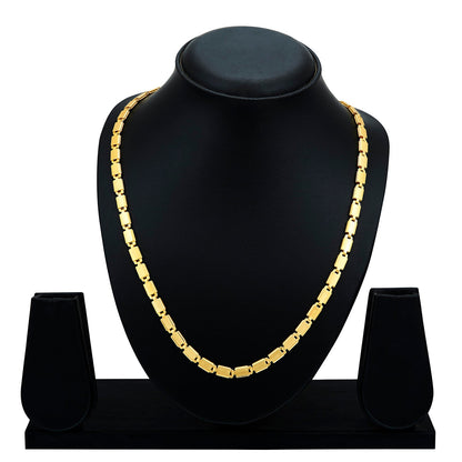 24K Gold Link Chain For Men And Women (SJ_2265)