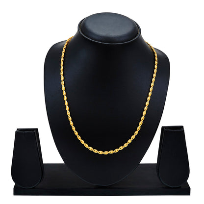 24K Gold Link Chain For Men And Women (SJ_2269)