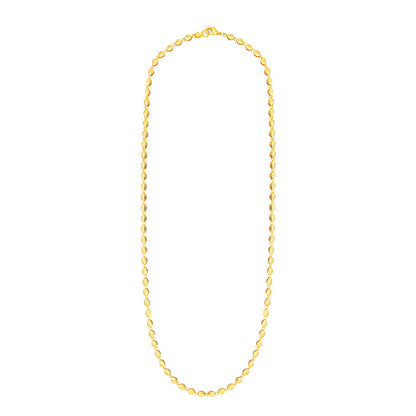 24K Gold Link Chain For Men And Women (SJ_2271)