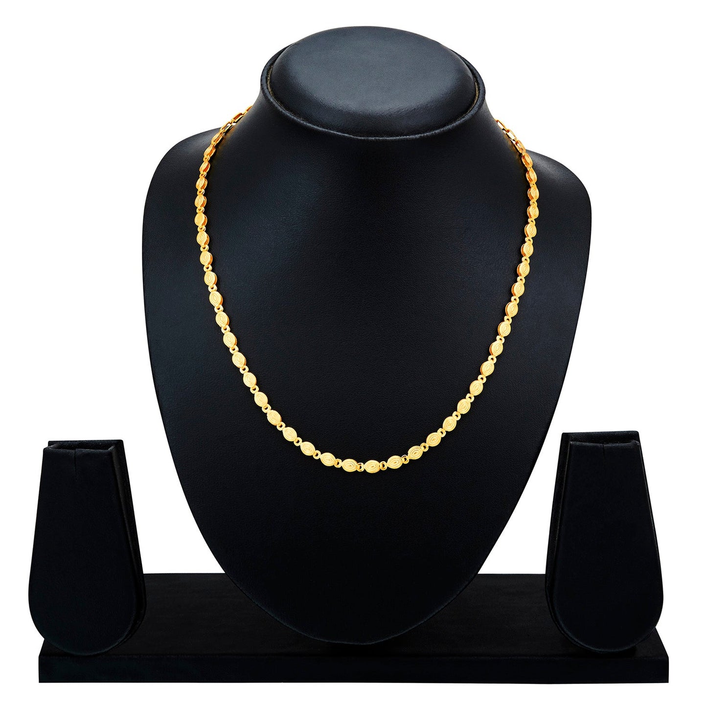 24K Gold Link Chain For Men And Women (SJ_2275)