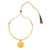 24K Gold Plated Traditional Thushi Pipe Necklace For Women (SJ_2295)